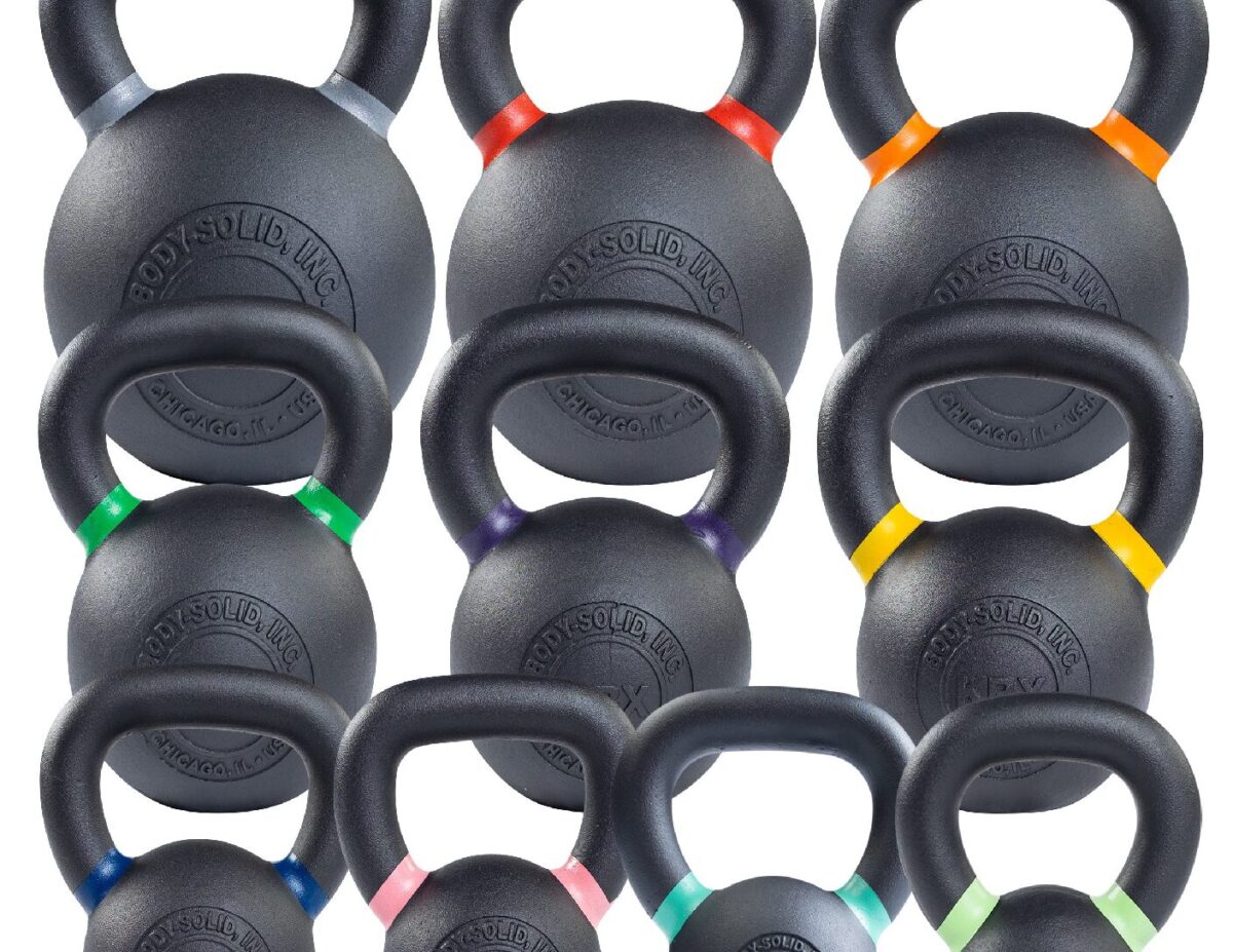 BODY-SOLID Training Kettlebells multiple colors