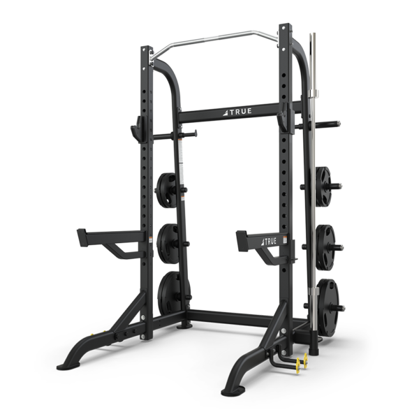 XFW-8100 Half Rack with Plate Holders By True Fitness